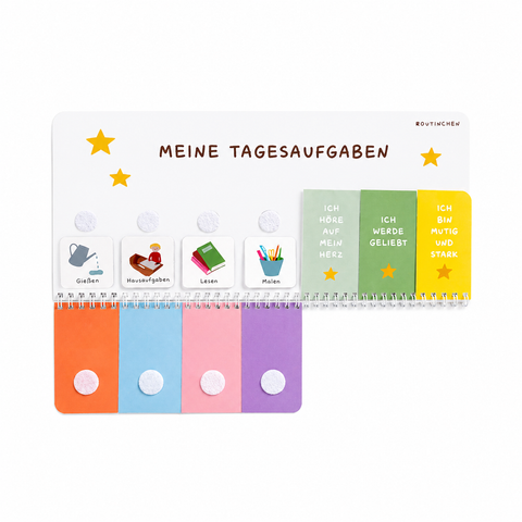 Routinchen Tagesaufgaben KUNTERBUNT inkl. 70 Symbole