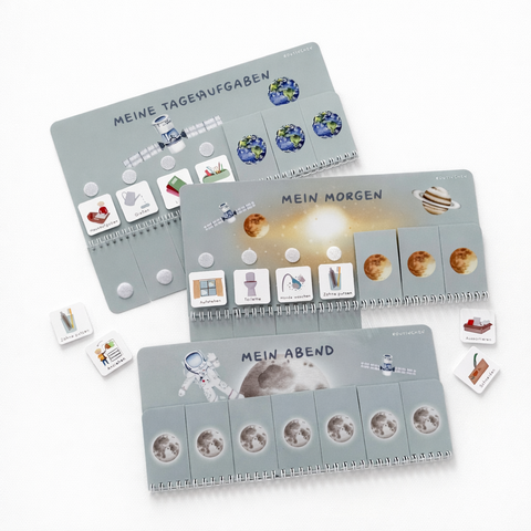 Routinchen Routineplaner Weltall inkl. 525 Symbole