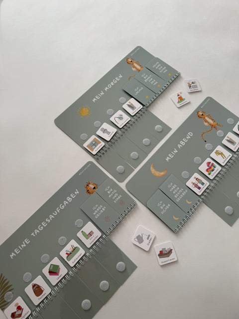 Routinchen Routineplaner Tiger inkl. 525 Symbole