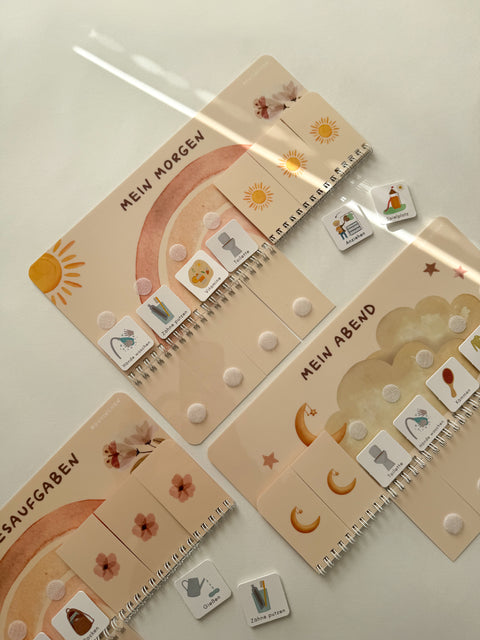 Routinchen Routineplaner Regenbogen inkl. 525 Symbole