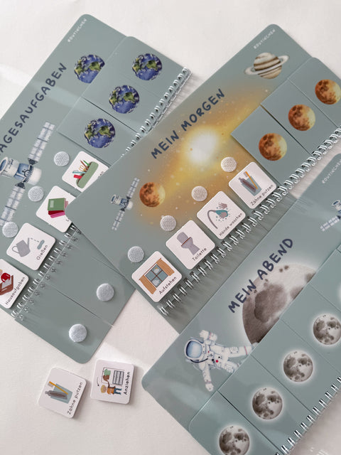 Routinchen Routineplaner Weltall inkl. 525 Symbole