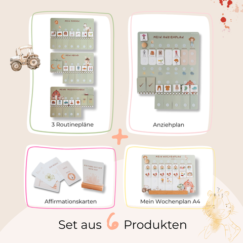 Kita Starterset Bauernhof inkl. 525 Symbole