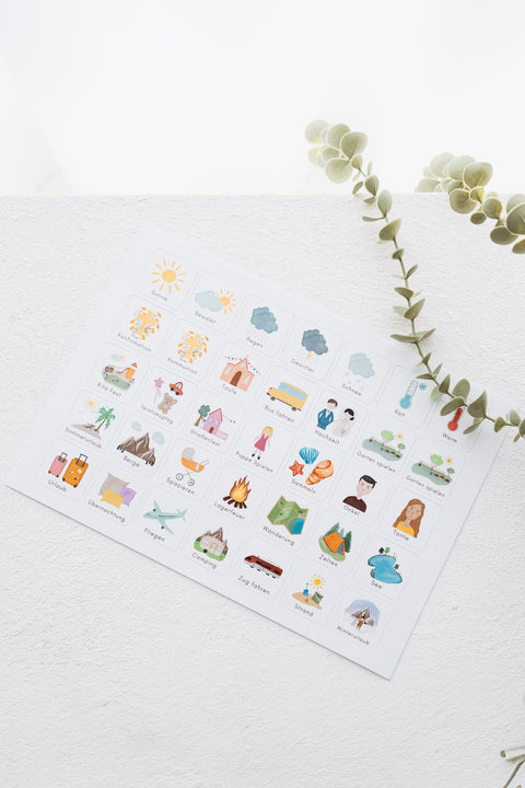 Symbole Urlaub & Freizeit