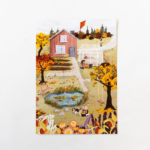Jahreszeitenposter A3 Herbst