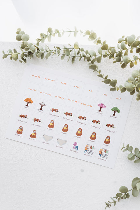 Symbole Erweiterung Monate und Freizeit