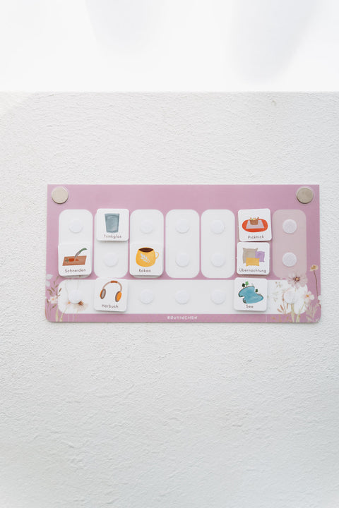 Erweiterungsset für deinen A4-Wochenplaner - Wildblume