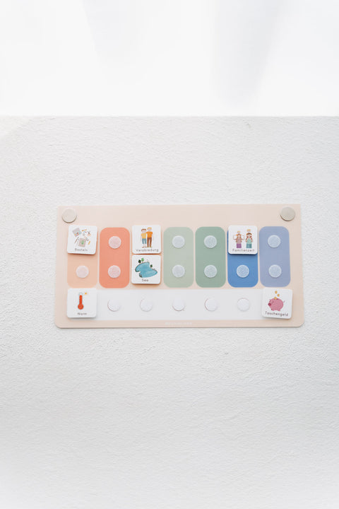 Erweiterungsset für deinen A4-Wochenplaner - Bunt