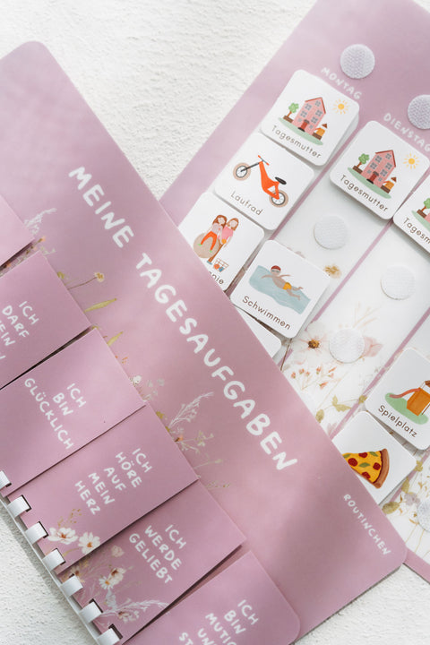 Tagesaufgaben Wildblume OHNE Symbole *B-Ware*