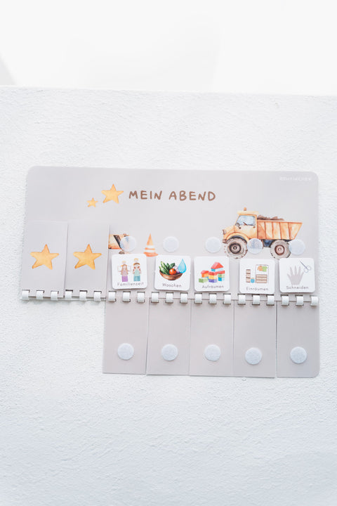 Routinchen Routineplaner Bagger inkl. 525 Symbole