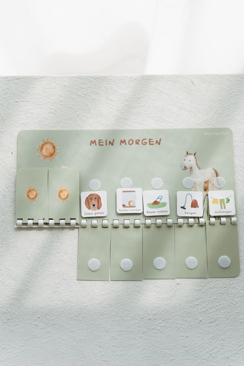 Morgenroutine Bauernhof OHNE Symbole  *B-Ware*