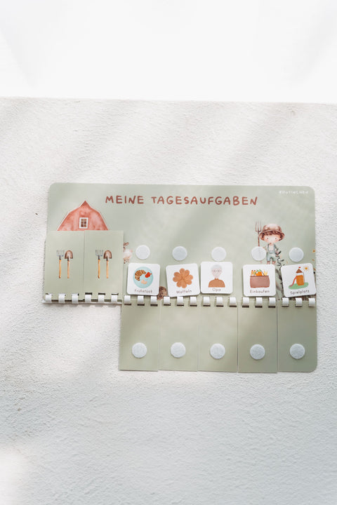 Tagesaufgaben Bauernhof OHNE Symbole  *B-Ware*