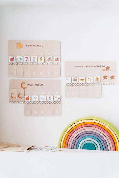 Routinchen Starterset BEIGE inkl. 525 Symbole