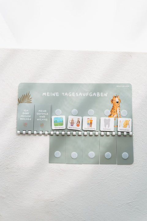 Tagesaufgaben Tiger OHNE Symbole *B-Ware*