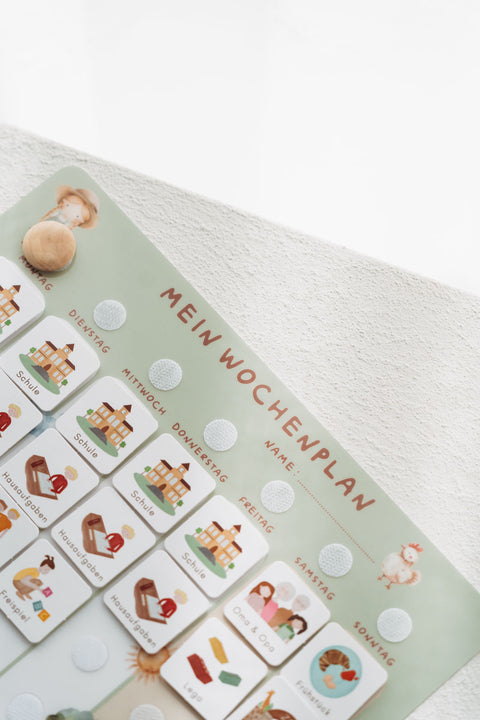 Routinchen Wochenplaner Bauernhof inkl. 525 Symbole