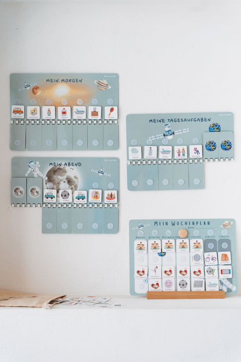 Routinchen Starterset WELTALL inkl. 525 Symbole