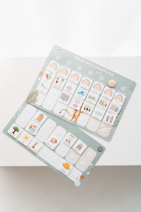 Erweiterungsset für deinen A4-Wochenplaner - Tiger