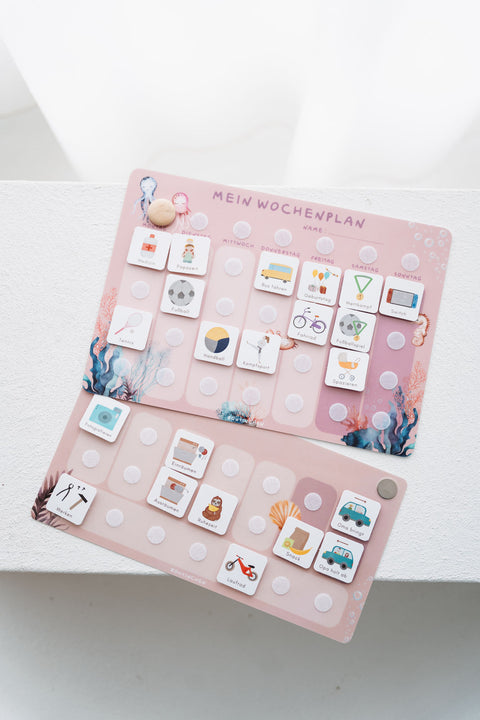 Erweiterungsset für deinen A4-Wochenplaner - Unterwasser