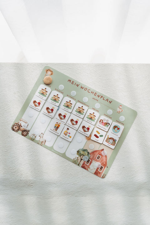 Routinchen Wochenplaner Bauernhof inkl. 525 Symbole