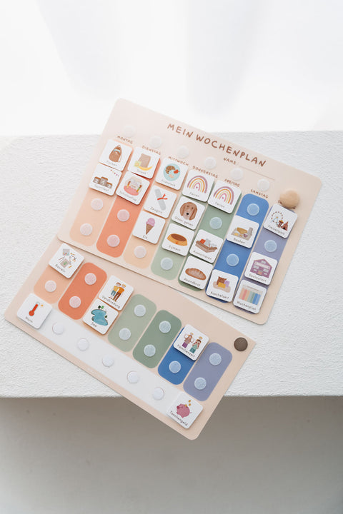 Erweiterungsset für deinen A4-Wochenplaner - Bunt