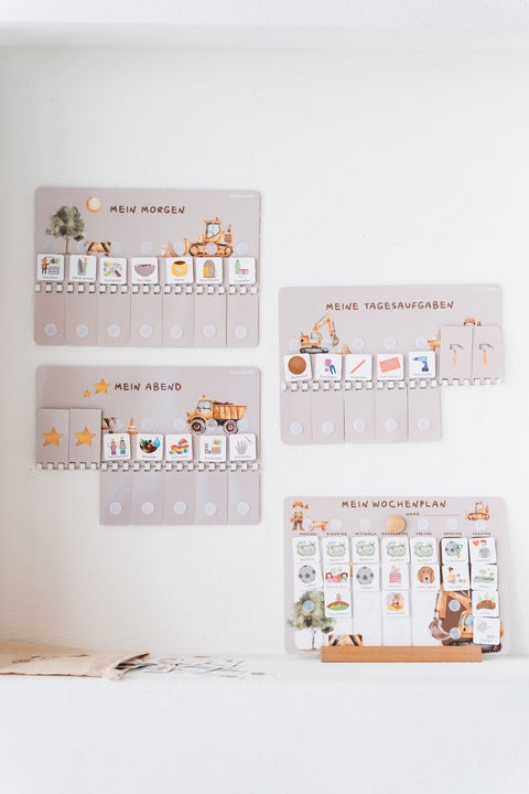 Routinchen Starterset BAGGER inkl. 525 Symbole