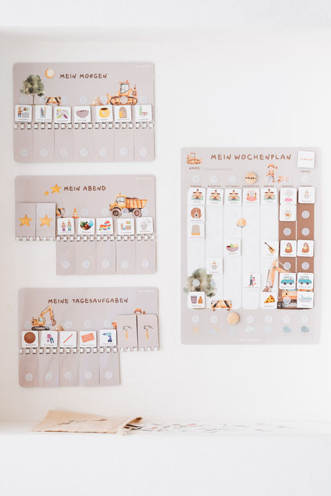 Grundschule Starterset A3 Bagger inkl. 525 Symbole