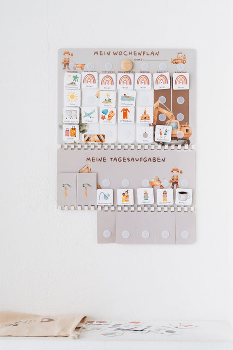 Routinchen Starterset BAGGER inkl. 525 Symbole