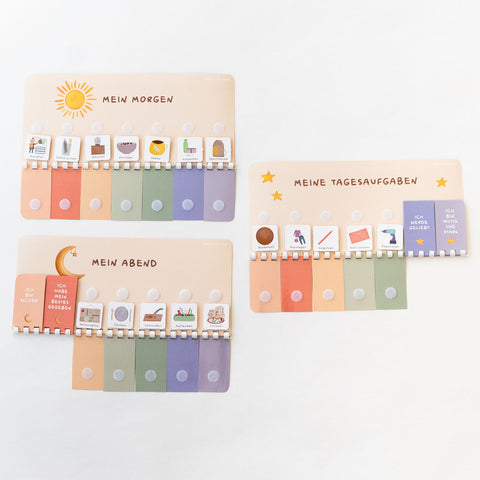 Routinchen Routineplaner Bunt inkl. 525 Symbole