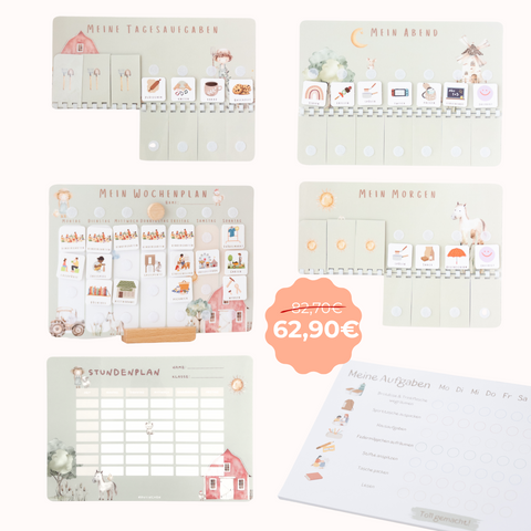 Grundschule Starterset A4 Bauernhof