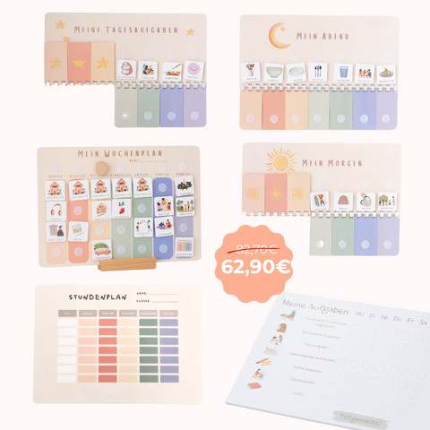 Grundschule Starterset A4 Bunt