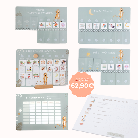 Grundschule Starterset A4 Tiger inkl. 525 Symbole