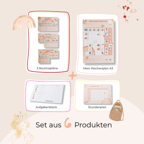 Grundschule Starterset A3 Regenbogen inkl. 525 Symbole