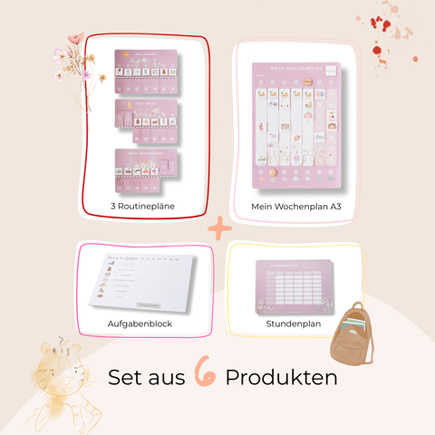 Grundschule Starterset A3 Wildblume inkl. 525 Symbole