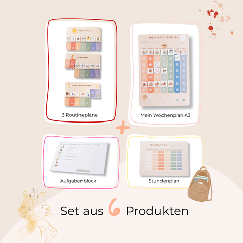 Grundschule Starterset A3 Bunt inkl. 525 Symbole