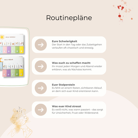 Routinchen Routineplaner KUNTERBUNT inkl. 175 Symbole