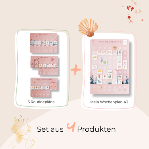 Wochenplaner A3 Starterset UNTERWASSER inkl. 525 Symbole