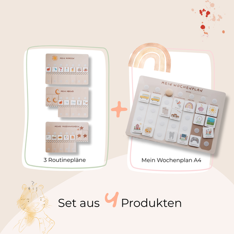 Routinchen Starterset BEIGE inkl. 525 Symbole
