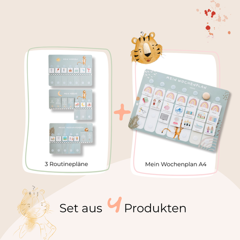 Routinchen Starterset TIGER inkl. 525 Symbole