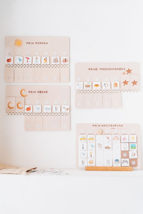 Routinchen Starterset BEIGE inkl. 525 Symbole