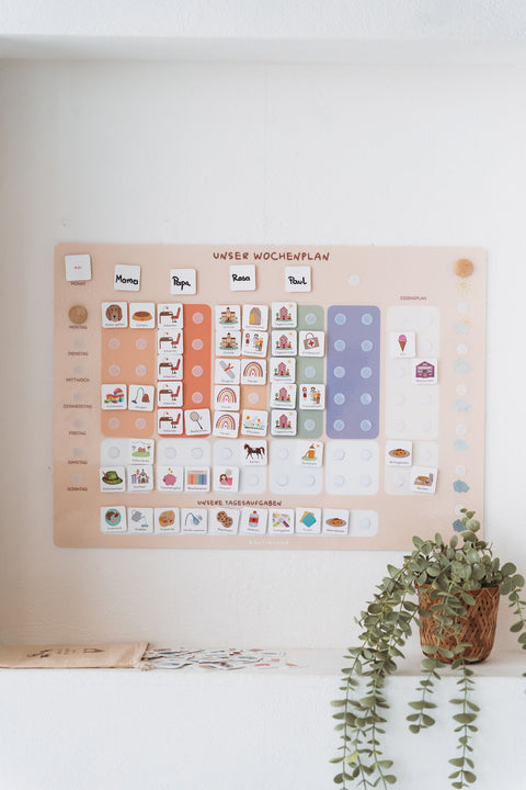 Familienwochenplan A2 Neutral